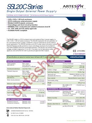 SSL20C-7605J datasheet  